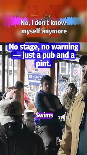 Teddy Swims Sings 'Lose Control' in a Dublin Pub 🍺