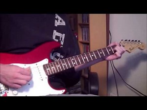 None But Jesus - Instrumental and Bridge Electric Guitar Tutorial (Key of C)