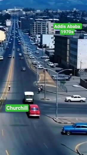 Timeless Churchill Road Vintage Addis Ababa 1970s
