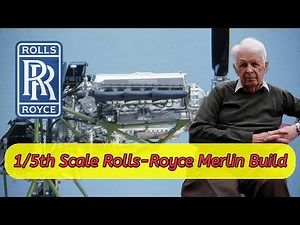 Unreal 1/5 Scale Rolls Royce Spitfire Engine Part 2: Barry Hare's Mastery
