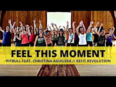 "Feel This Moment" || Pitbull feat. Christina Aguilera || Dance Fitness Warmup || REFIT® Revolution