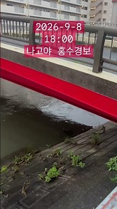 🇯🇵일본 나고야 홍수現상황#홍수#大雨 #名古屋