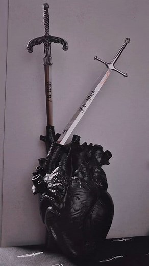 These BDB letter openers are two of my favorite BDB items, true?🥹⚔️ #jrwardauthor #blackdaggerbrotherhoodseries #bdbseries #bdbbooks #blackdaggerbrotherhood #vampireseries #vampireromance | The BdaggerB