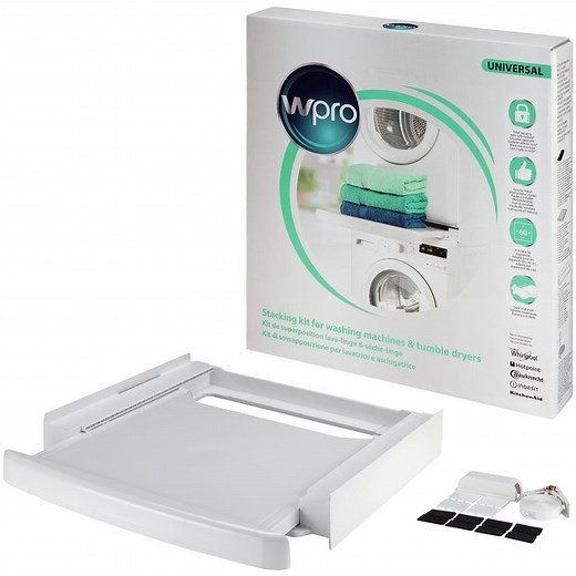 Buy Wpro Tumble Dryer Universal Stacking Kit | Large kitchen appliance accessories | Argos