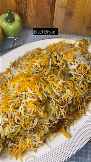 Beef Biryani Recipe | Authentic Pakistani Beef Biryani | Restaurant Style