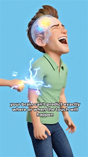 You can make yourself laugh but why can’t you tickle yourself? #science #laugh #shorts