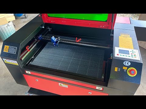 80w C02 laser cutter!!