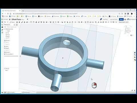 Offset or Parallel Plane (OnShape)