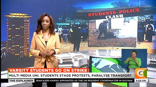 Varsity Students Go On Strike: Multimedia Uni. students stage protests, paralyse transport Police lob teargas to disperse rowdy students Four students of Multimedia University arrested Students were protesting poor hygiene in the school Kabete National Polytechnic closed after protests #CitizenExplainer Yvonne Okwara | Citizen TV Kenya
