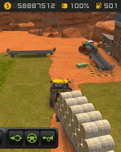 Delivered Cow Feed In FS 18 #fs18 #shorts #short #viralshort #newshorts #trendingshorts #new