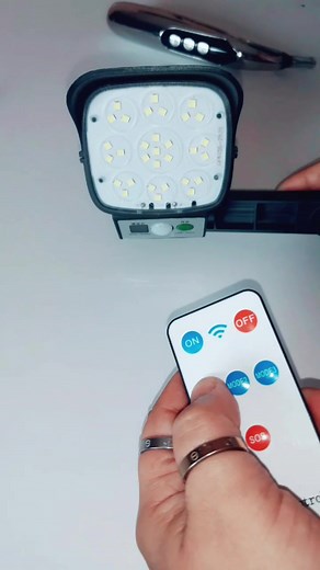 LED Control Panel Interaction Demonstration