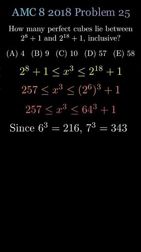 AMC 8 2018 Problem Solutions Walkthrough | 2025 Prep 10/12 | MathCounts, AIME Practice | Math Tutor
