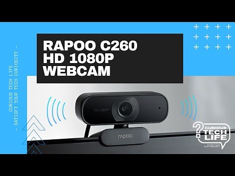 Rapoo C260 Webcam HD 1080p Unboxing and Review [Will we see its value?]