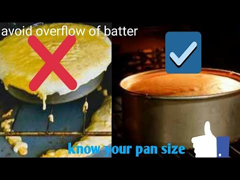 How to measure right ✅ and learn the sizes of a cake pan, baking tip 101