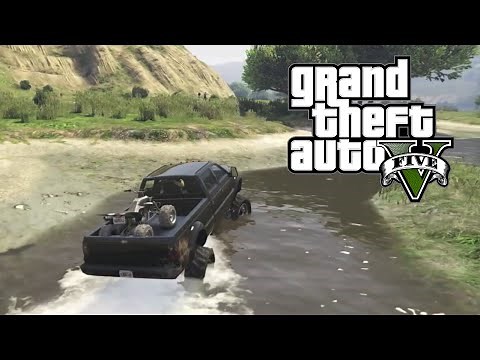 GTA 5 - Mudding and Hauling Four Wheeler