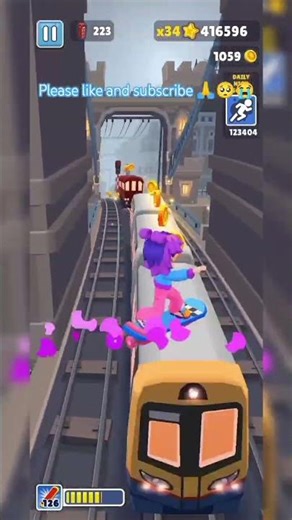 #running #subwaysurfers #subwaysurfersshorts #subwaysurfhighlights#subwaysurflive #trainvideo#shorts