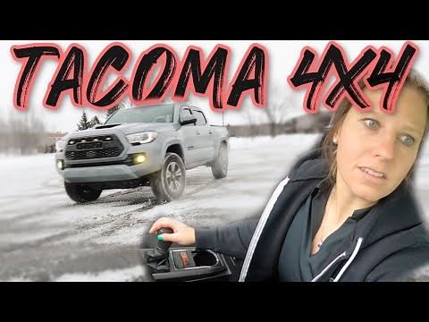 Tacoma 4x4 Drive In The Snow