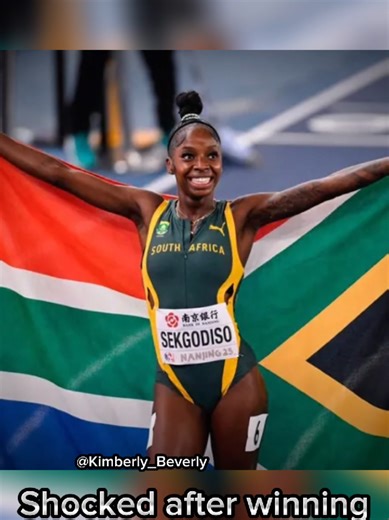 Prudence Sekgodiso wins gold in the 800m at the world championship #fyp #prudencesekgodiso #800m #southafricatiktok🇿🇦 #southafrica
