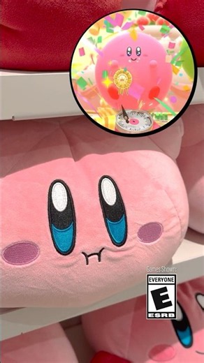 Kirby themed items at Nintendo SAN FRANCISCO 😄