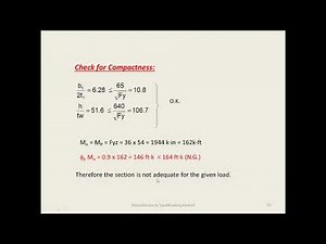 Analysis and Design of Steel Beam