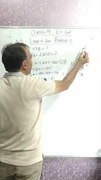 Class 9 | Chapter -6 | Lines and angles | Ex 6.1 | Q - 6 | #cbse #class9maths #ncert #ncertsolutions