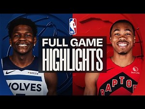 TIMBERWOLVES at RAPTORS | FULL GAME HIGHLIGHTS | February 4, 2026