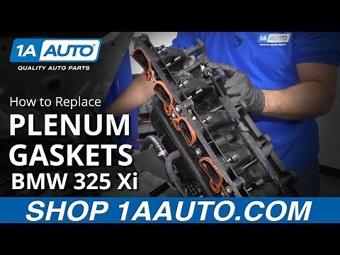 How to Replace Intake Plenum Gaskets 97-01 BMW 325 Xi