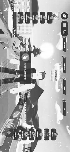 Playing Roblox, strong men simulator #roblox