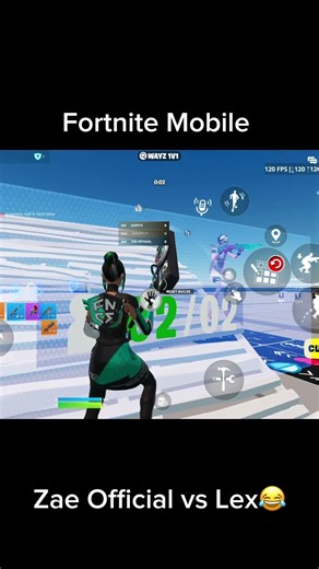 Fortnite Mobile 1v1😂