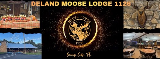 Welcome to DeLand Moose Lodge 1126 located at 1081 N Volusia Ave. in Orange City, Florida. We are a family-friendly fraternal organization supporting MooseHeart, MooseHaven and our local community. #MooseLodge1126 #Community #Mooseheart #Moosehaven | Deland Moose Lodge 1126