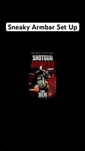 Sneaky Shotgun Armbar Finish 🤯 | Ean Den vs Brice Davenport | Sam Morris Qualifier #shorts