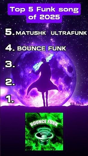 Top 5 Funk song of 2025