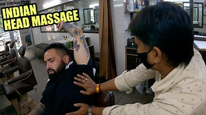 CRAZY Indian Head Massage Experience in New Delhi, India 🇮🇳 (Only $2 Neck Cracking) #india #delhi #newdelhi | Travelwithchris