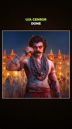 Ranabaali Gets U/A Certificate With ZERO CUTS 🔥😱 170 Minutes Runtime