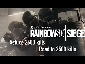 Rainbow six Siege | Astuce de boost 2500 kills - Trophée Chasse terroristes - Trophy Terro hunter