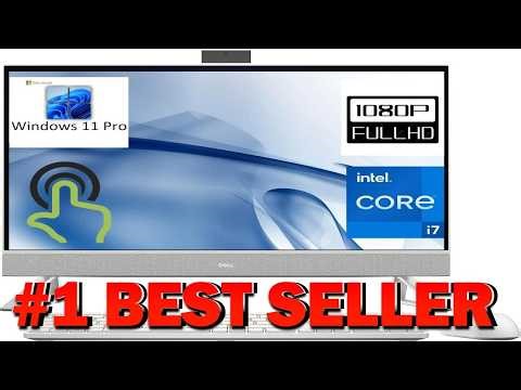 Dell Inspiron 27 7720 All in One 27" Touchscreen FHD Business AIO Desktop Computer - B0CCHSJ42R