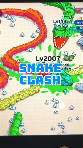 SNAKE CLASH: Ultimate Speed Run! ⚡️ #shorts