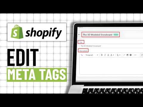 How To Edit Meta Tags In Shopify (Step By Step)