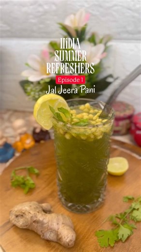 Jal Jeera Pani 🍸 |Episode 1| India Summer Refresher Series #foryou #summerdrink #likeandsubscribe
