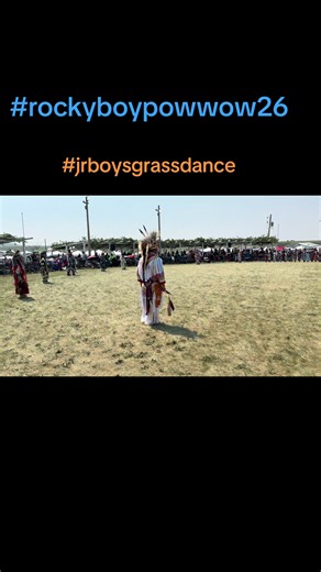 Jr Boys Grass Dance | Rocky Boy Powwow 26 Highlights