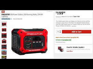 Predator 350W Power Station - Will it Run a Network? Or Power an Access Point?