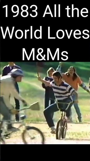 1983 M&Ms Bike Polo Commercial – Move Fast, Snack Sweet! #80sCandy