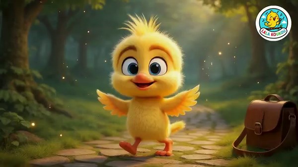 Die Zahl 1🐥 Kinderlieder & Lernvideos für Kinder | Lala Koukou DE 🎵
