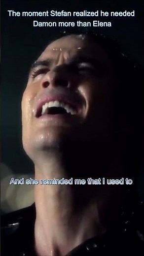 In the end I needed him more than I needed her — Stefan Salvatore 🖤