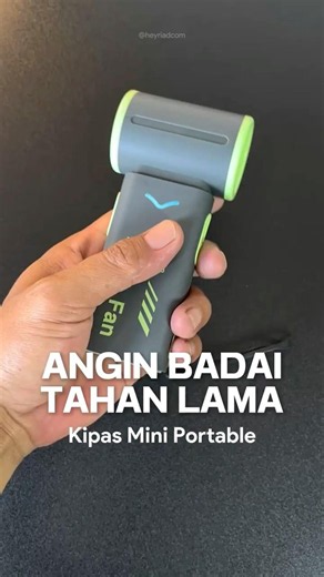 Rekomendasi KIPAS ANGIN PORTABLE MINI TAHAN LAMA 4000mAh - Kipas Angin Mini Cas Tidak Berisik