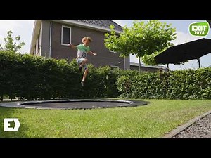 EXIT Dynamic groundlevel trampolines with safety tiles