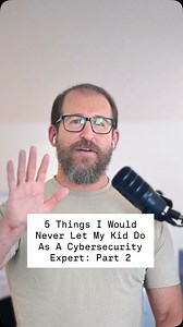Part 2: Some rules aren’t negotiable when it comes to digital safety—and in this part 2, I’m breaking down 5 more things I absolutely don’t allow to protect my kids online. From shady apps to subtle privacy risks, these are the real dangers most parents miss. Missed Part 1? Scroll back and start there too. 👇 Drop a 👍 if you want Part 3. 📩 Want personal help keeping your family safe? Link in bio to join the early access list for Community. #FamilyITGuy #5Things #CyberParenting #OnlineSafety #D
