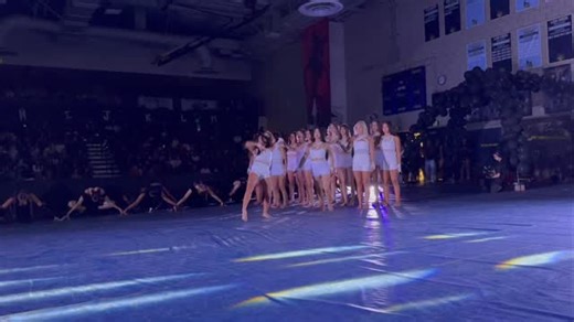 Full Video of our HOCO RALLY Routine!!! Inspired by @tatemcrae VMAs performance with a Stranger Things twist 🙃 | LOHS Varsity Dance Team