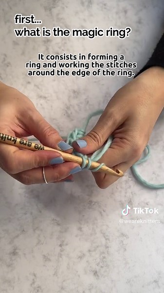 How to Make a Magic Ring for Crochet Projects