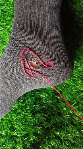 Learn How to Fix Hole in Socks with sewing Method.